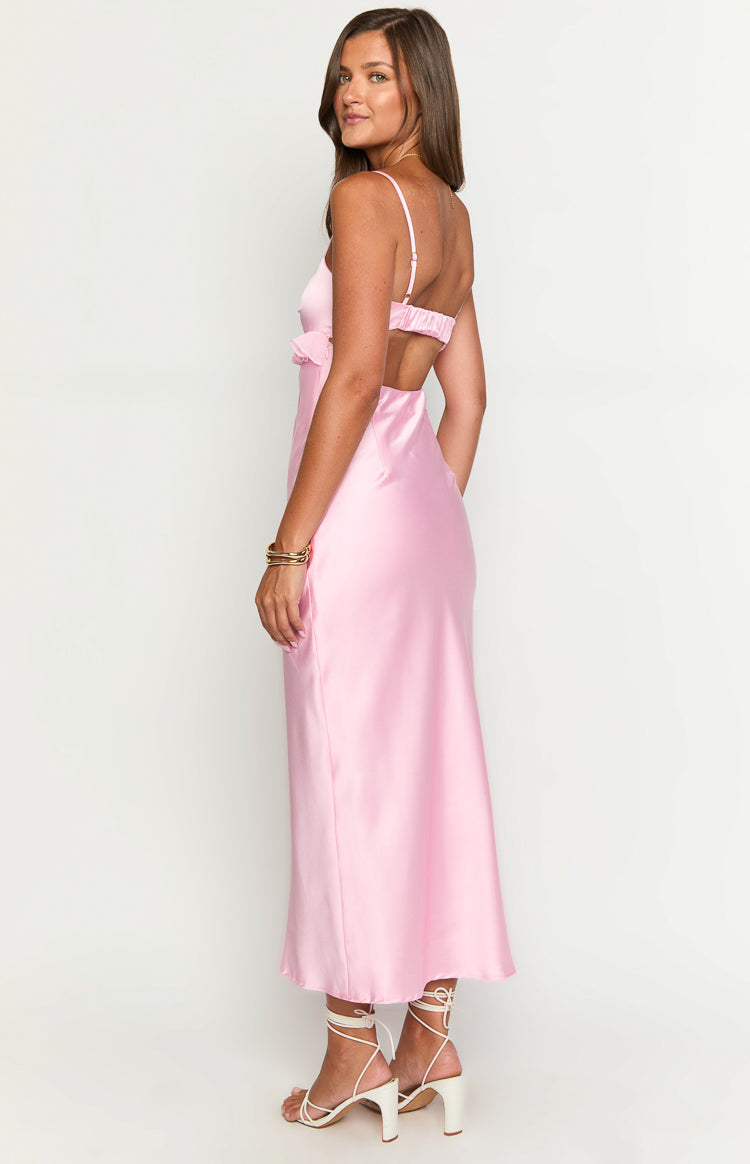 Bella Pink Maxi Dress
