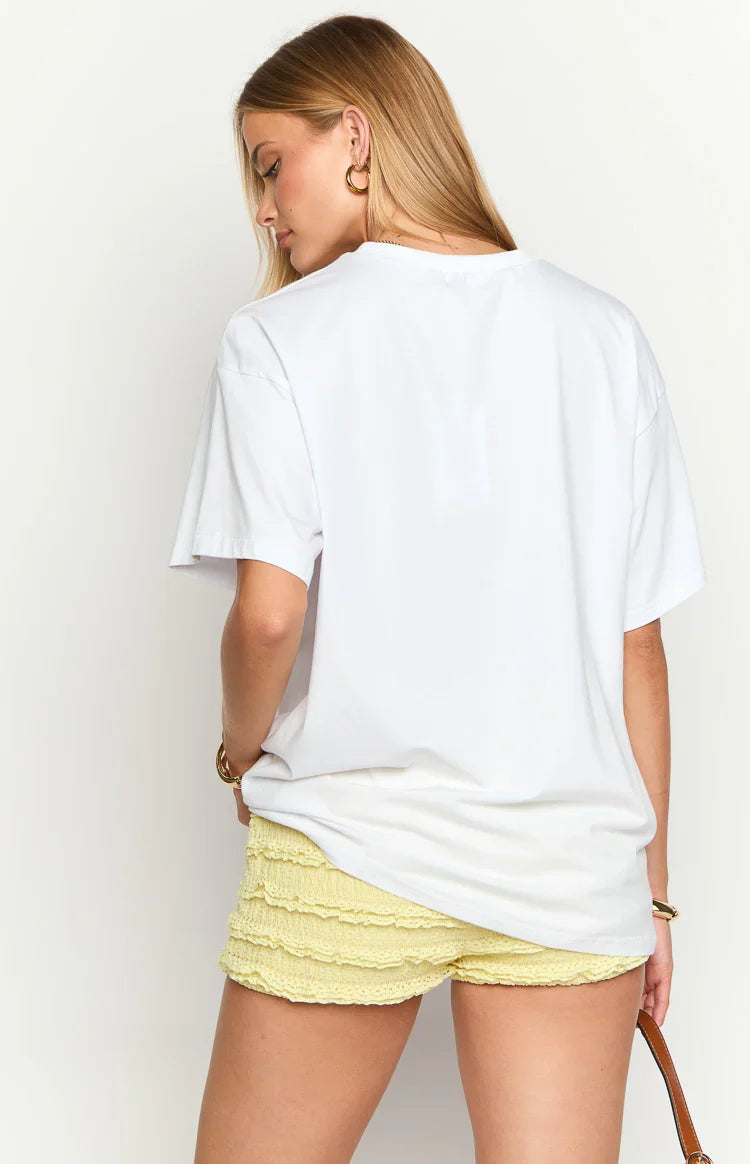 Bikini Bliss White Tee