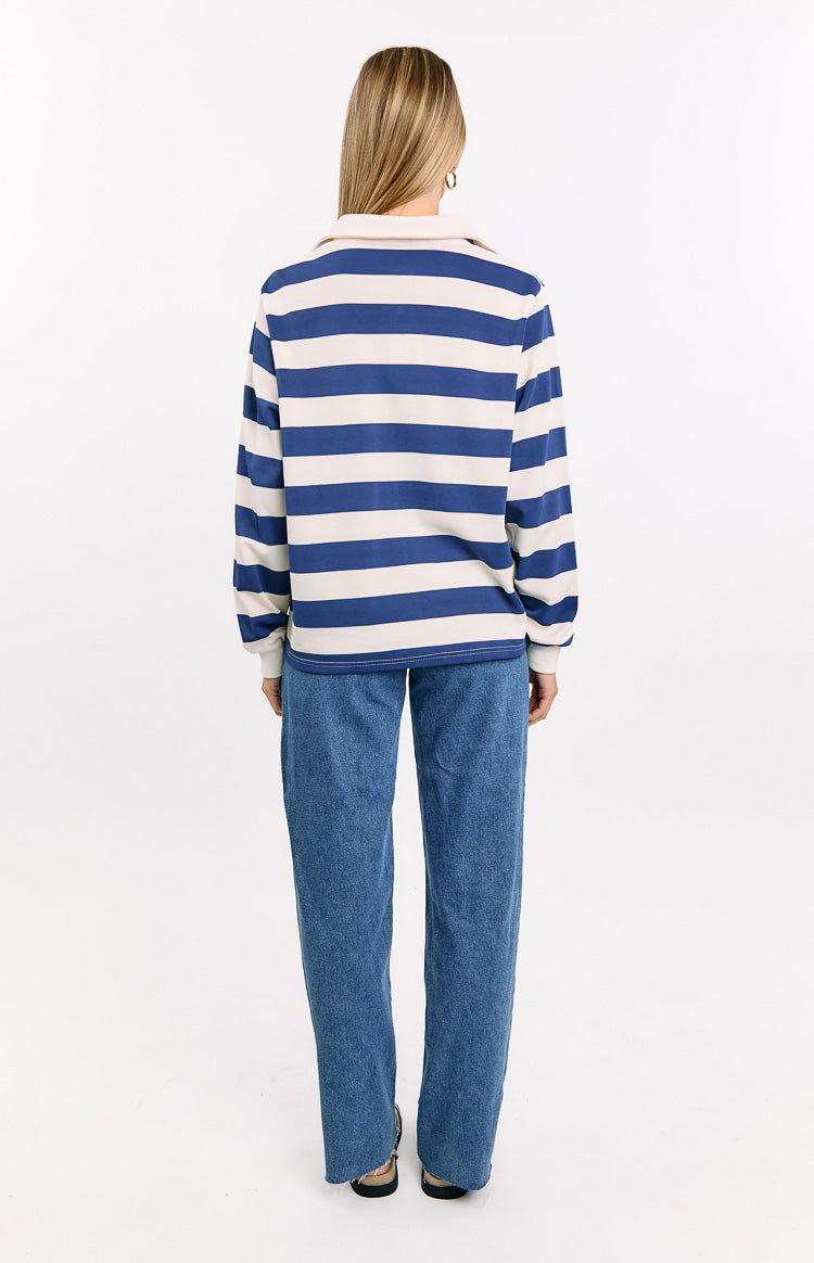 Carey Blue Striped Jersey
